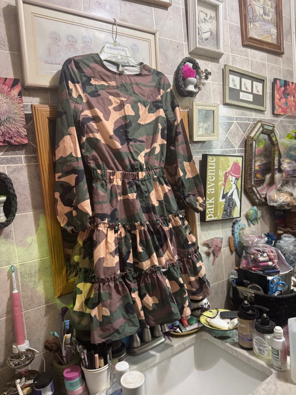 Camouflage dress - Picture 2 of 6